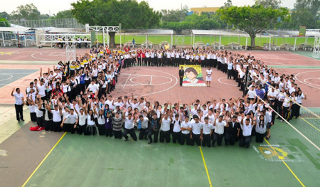 ITR celebrando a Domingo savio