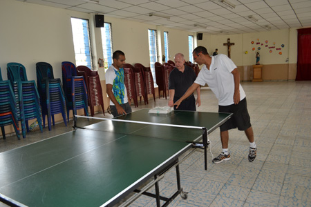 Nueva mesa de Ping pong.