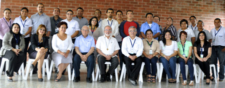 Visita Padre Esteban Ortiz. 