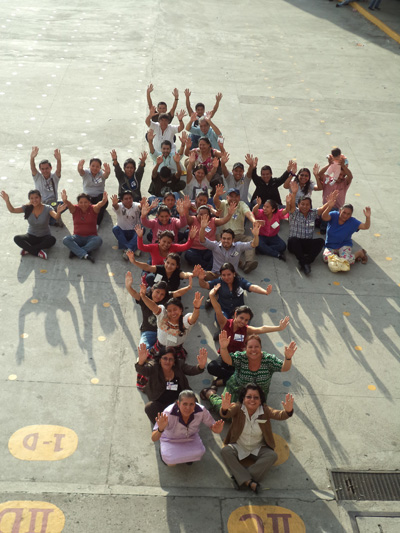 catequistas de la parroquia Salesiana Sagrado Corazón