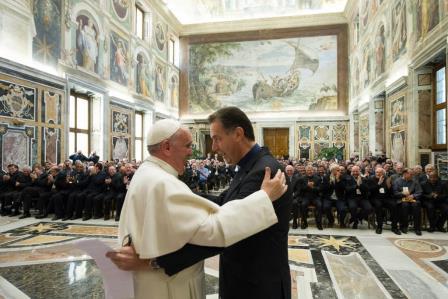 Papa Francisco y Don Ángel Fernández