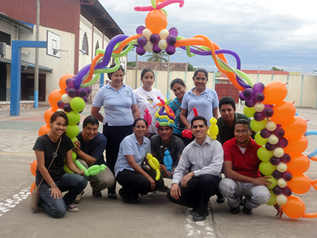 Taller de globoflexia. 