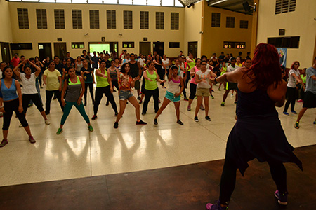 Zumba Fitness para celebrar. 