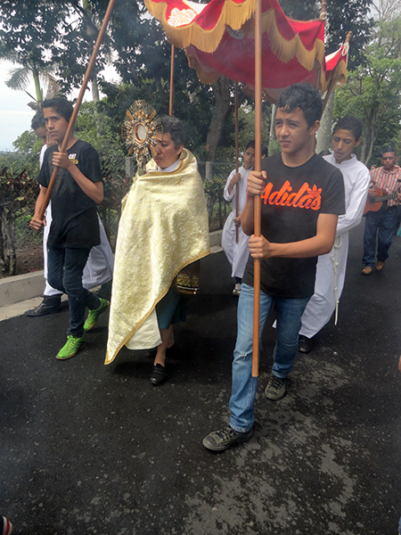 Fiesta de Corpus Christi.