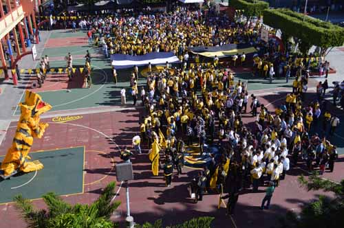 Fiesta deportiva en el Santa Cecilia