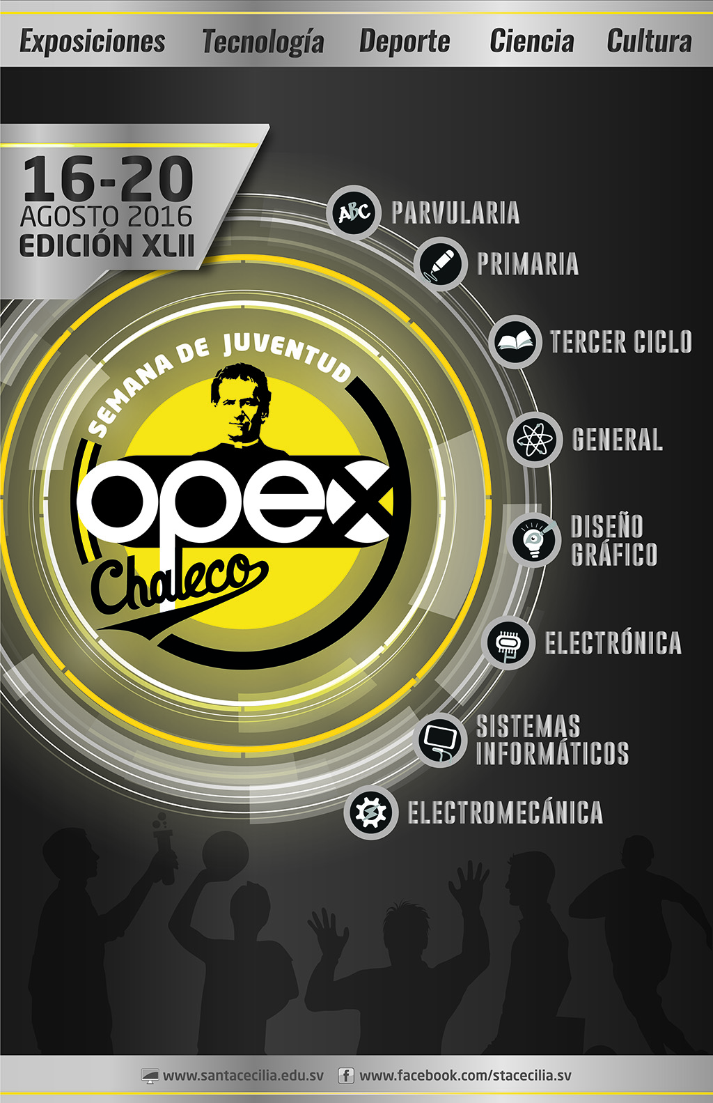 Afiche semana juventud 16