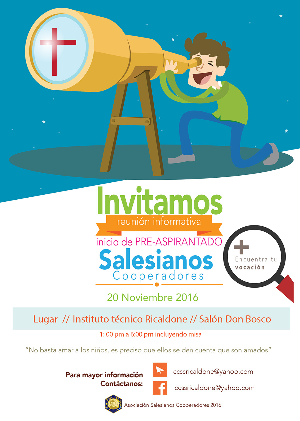 Pre Aspirantado. SC El Salvador. 