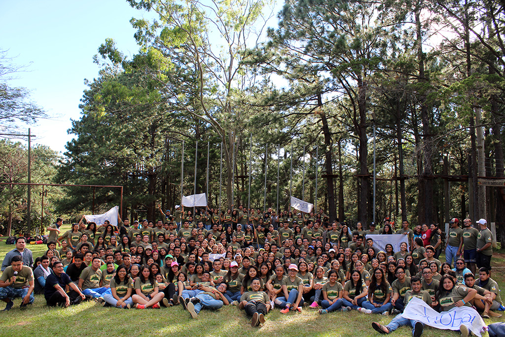 Campobosco 2017 en El Salvador. 