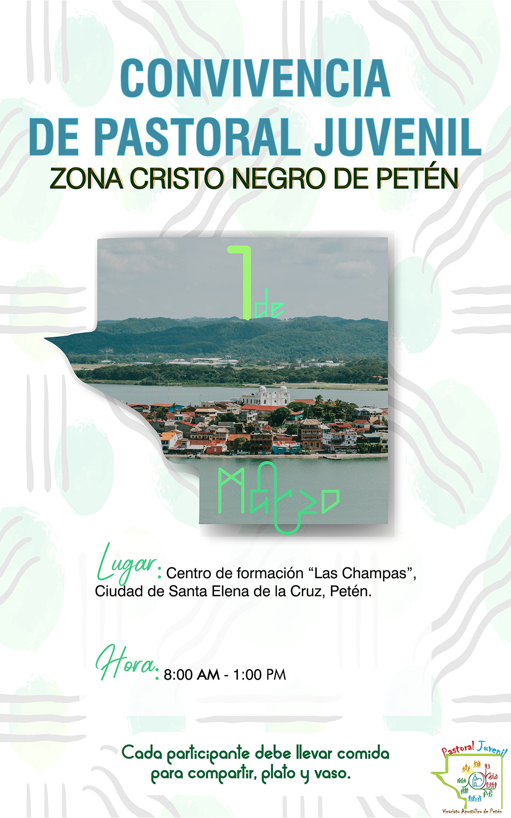 Afiche convivio Pastoral Peten 022020