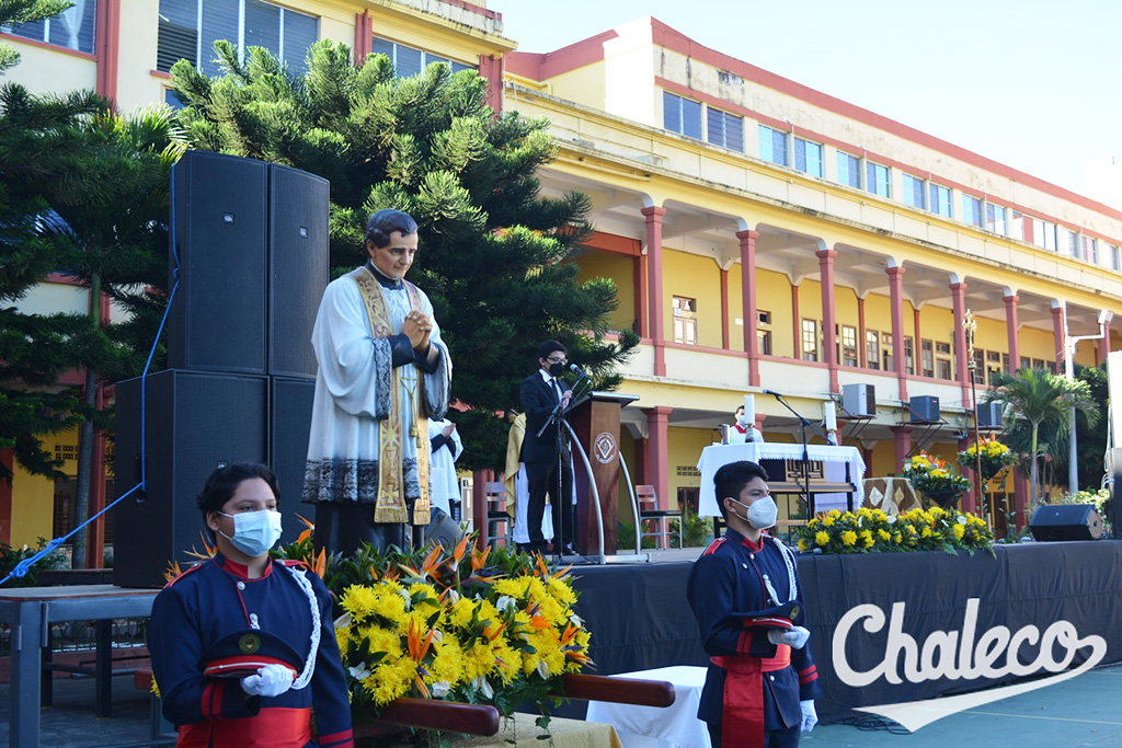 La promoción 2021 del Colegio Salesiano Santa Cecilia festejó el día del Santo de la juventud: San Juan Bosco. 