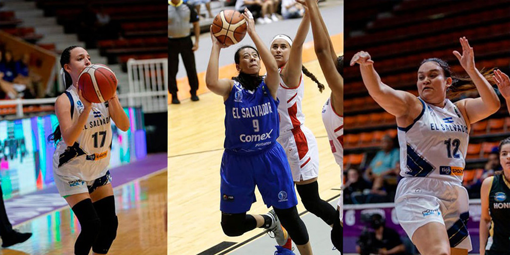 Las alumnas representaron a El Salvador en la competición de baloncesto. 