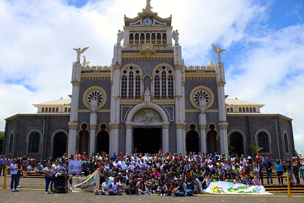 La peregrinación tuvo como motivo principal el jubileo por los 125 años de presencia salesiana en Centroamérica. / Fotografías: Equipo de Comunicación, Costa Rica.