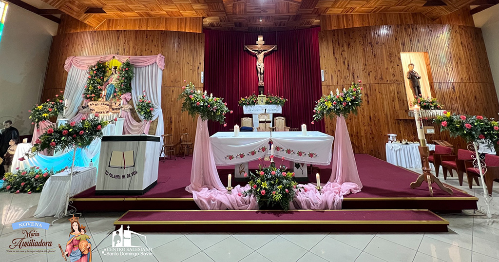 La fiesta a Mar&iacute;a Auxiliadora se vivi&oacute; con gran devoci&oacute;n y fe.