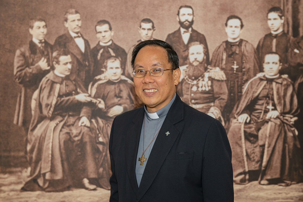 Consejero General para las Misiones, padre Alfred Maravilla.
