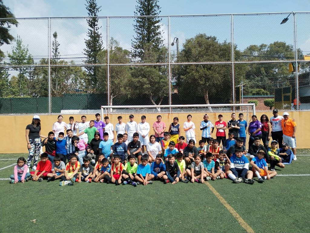 Jóvenes oratorianos compartieron una mañana llena de compañerismo y diversión.