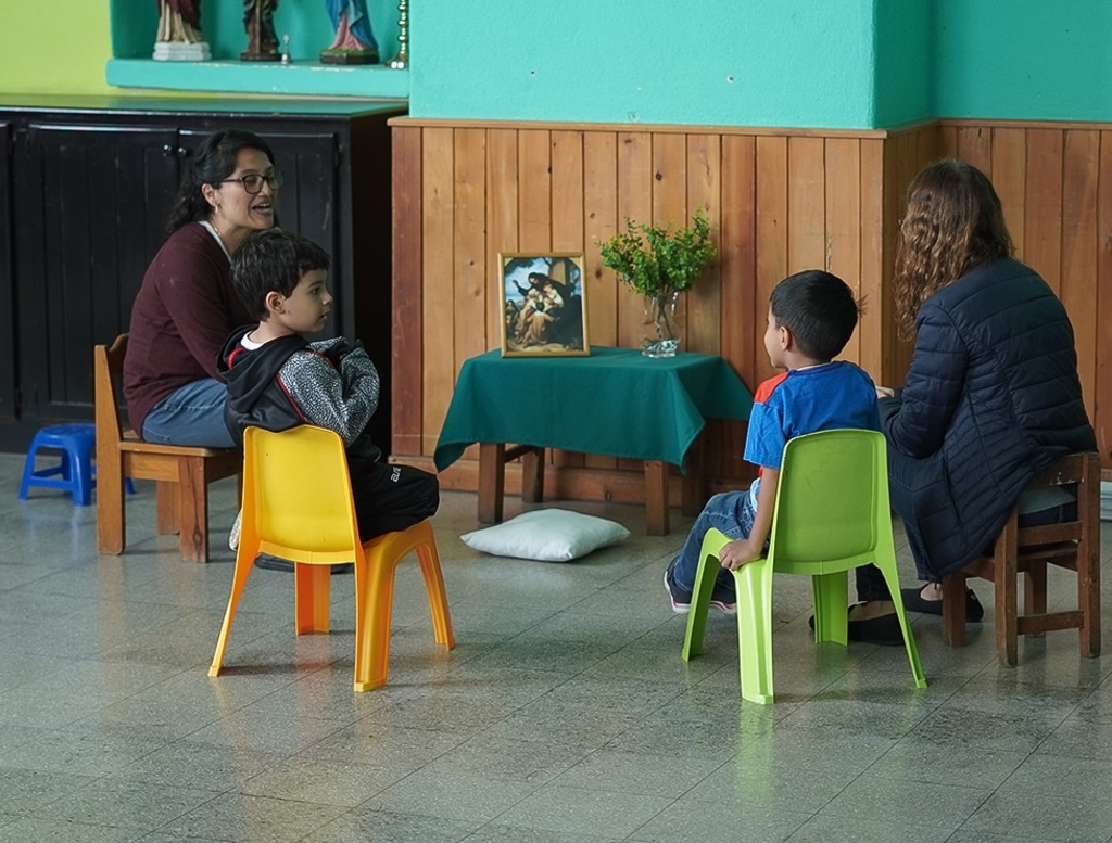 El Buen Pastor es una catequesis destinada para niños a partir de los 3 años en adelante.