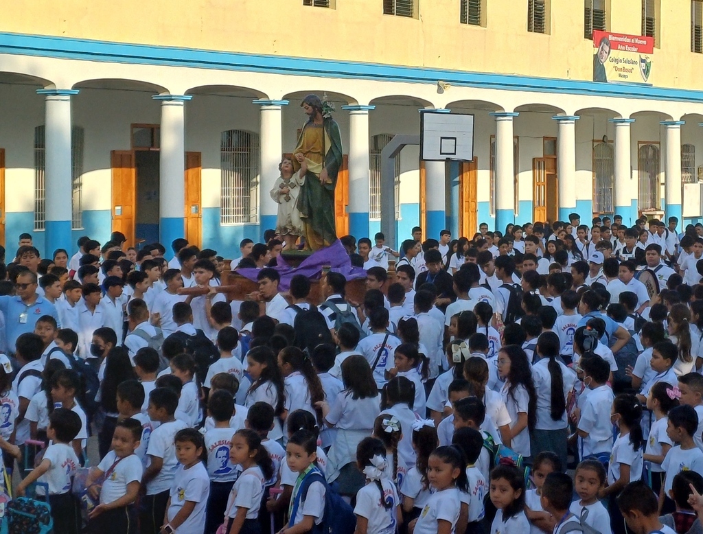 Las obras salesianas de Masaya festejaron al San José, patrón de la Iglesia Universal. 