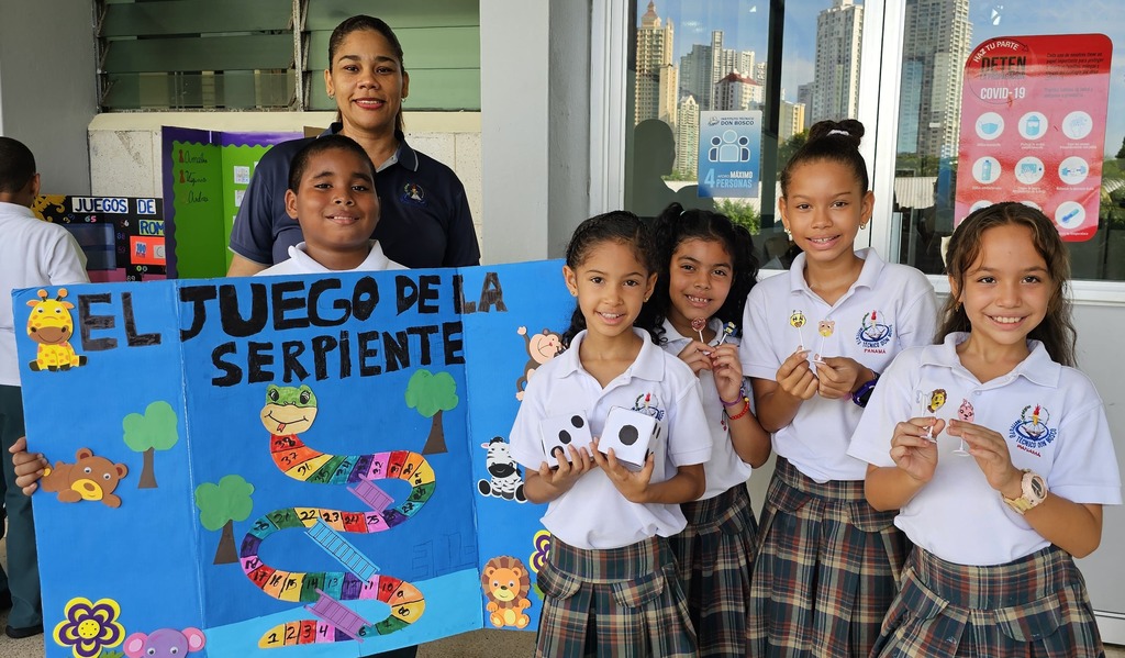 Instituto Técnico Don Bosco promueve la importancia y el disfrute de las matemáticas en una feria lúdica y divertida. 