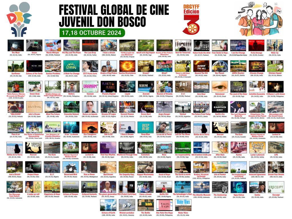 Cortometrajes de Guatemala y El Salvador destacan en el Festival Mundial de Cine Don Bosco por su talento y creatividad juvenil.