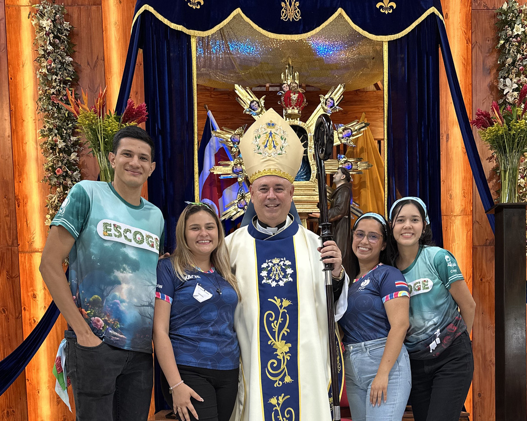 Líderes del MJS Pérez Zeledón vivieron la Pascua Diocesana con dinámicas y eucaristía junto a otros jóvenes de la Diócesis de San Isidro Labrador.