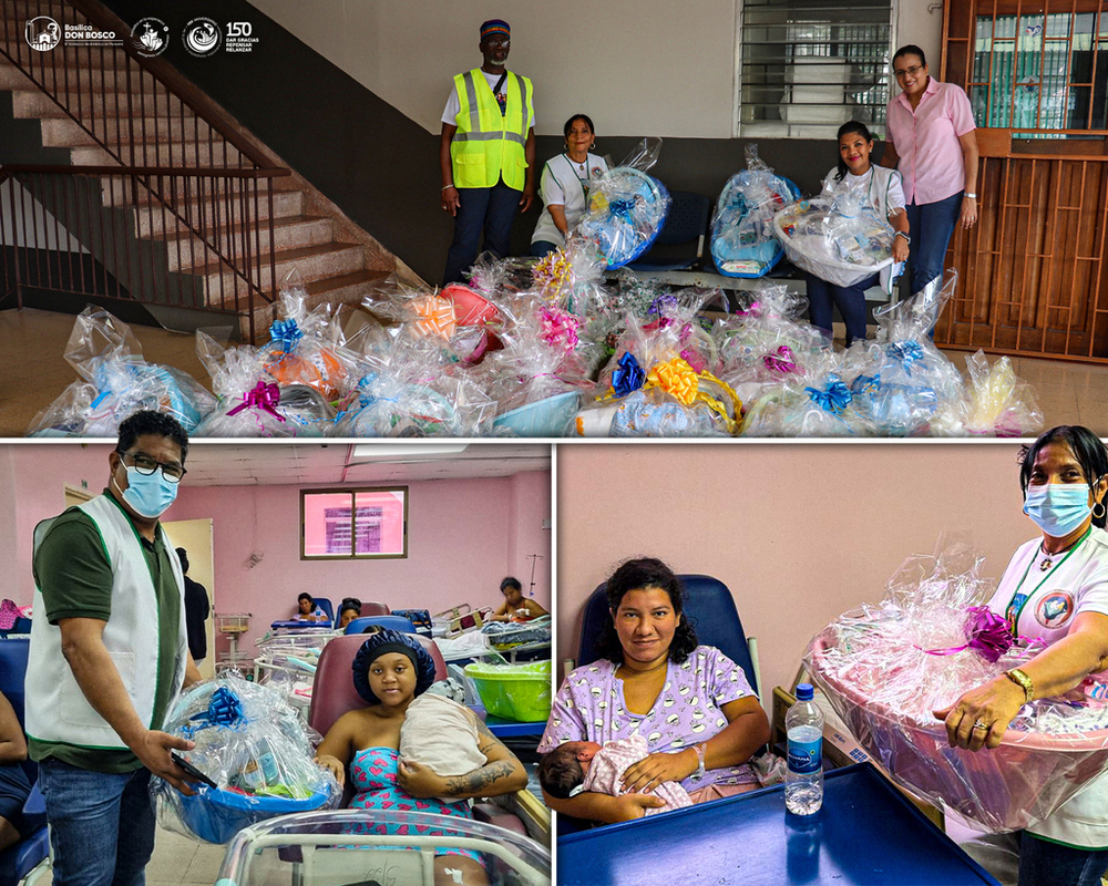 Esta actividad, impulsada por la devoción a María Auxiliadora, reflejó el compromiso de la comunidad salesiana con las familias más necesitadas, llevando un mensaje de esperanza y amor maternal en honor a la Virgen María
