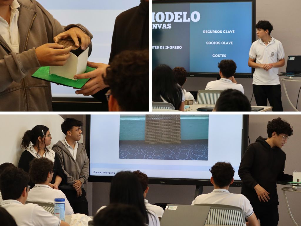 Estudiantes participan en el Hackathon del CEDES Don Bosco, evento que seleccionó a los equipos que representarán a la institución en la Expotécnica 2025 en las categorías de Innovación, Emprendimiento y STEAM.